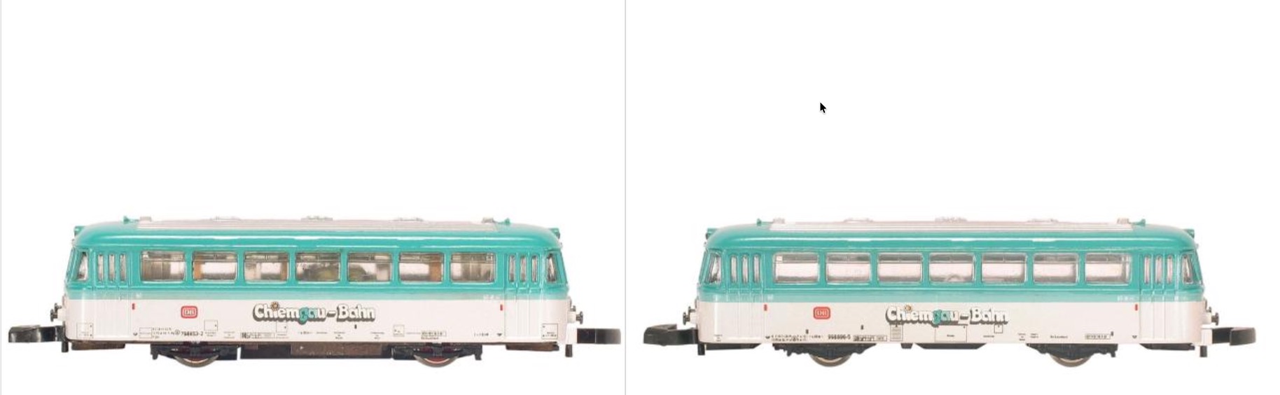 Chiemgau-Bahn Schienenbus