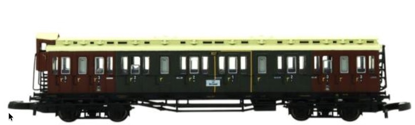 Vierachsige Abteilwagen der Königlich Preußischen Eisenbahn-Verwaltung