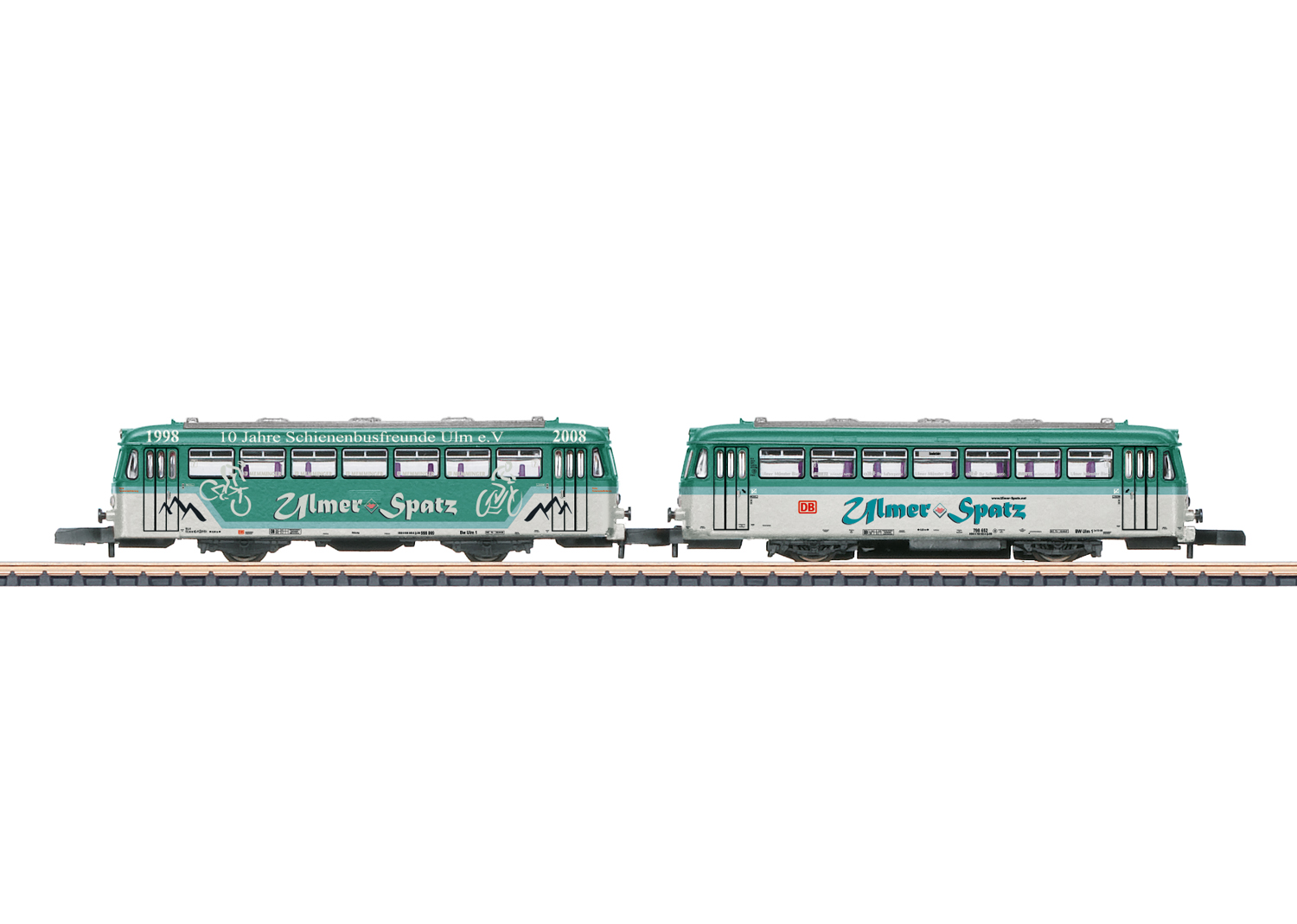 BR 798/998 Schienenbus mit Beiwagen