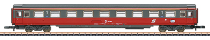Zugpackung EC 64 "Mozart" mit Elektrolokomotive BR